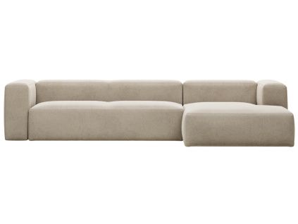 Rohová pohovka Blok 330 cm, pravá