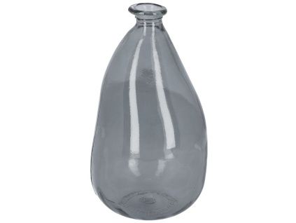 Modrá skleněná váza Kave Home Brenna 36 cm