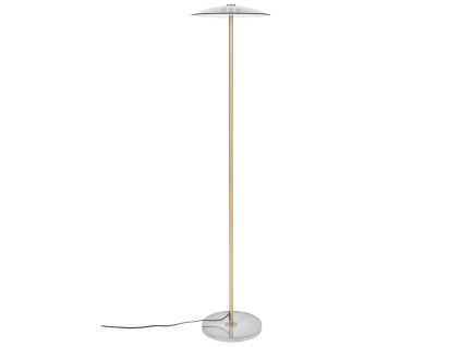 Bronzová kovová stojací lampa ZUIVER FLOAT 132 cm
