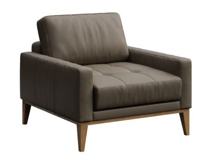 Kožené křeslo Musso Tufted