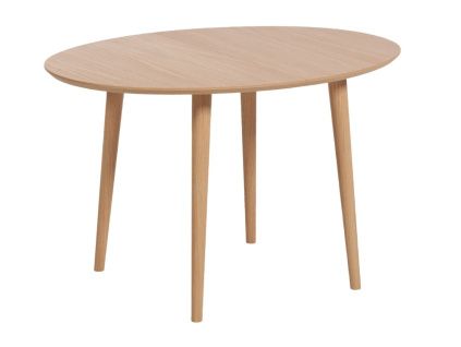 Dubový rozkládací jídelní stůl Kave Home Oqui 120-200 x 90 cm