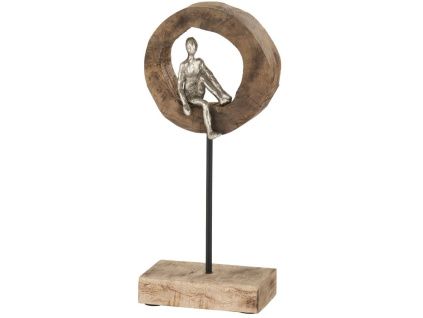 Mangová soška J-line Thinker 39 cm