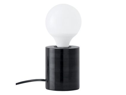 Černá mramorová stolní lampa Somcasa Roser 11 cm