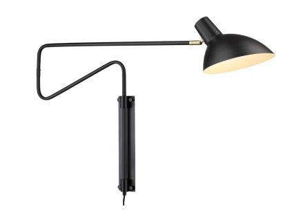 Kovová nástěnná lampa Metropole Deluxe