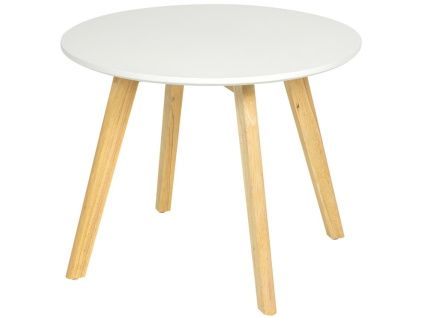 Bílý lakovaný dětský stolek Quax Walsh 60 cm