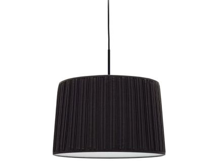 Černé látkové stínidlo Kave Home Guash 40 cm
