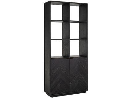 Dubová knihovna Blackbone 220 x 100 cm