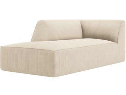 Manšestrová lenoška Ruby 181 cm, levá