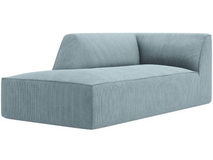 Manšestrová lenoška Ruby 181 cm, levá