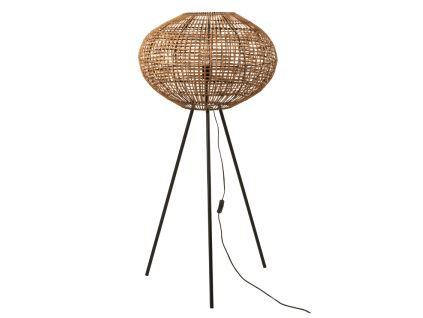 Ratanová stojací lampa J-line Josline 133 cm
