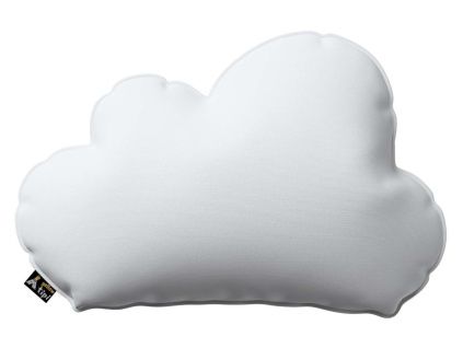 Bílý polštář ve tvaru mráčku Soft Cloud 55 cm
