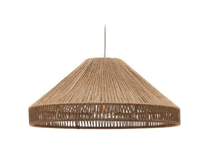 Jutové stínidlo Kave Home Pontos 45 cm