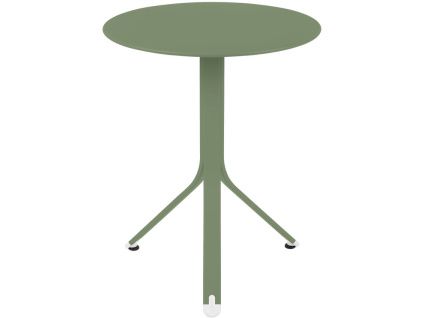 Kaktusově zelený kovový stůl Fermob Rest'O Ø 60 cm
