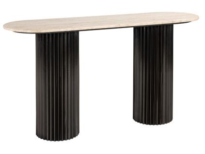 Kamenný toaletní stolek Hampton 150 x 46 cm