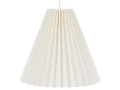 Bílé papírové stínidlo J-line Dine 36 cm
