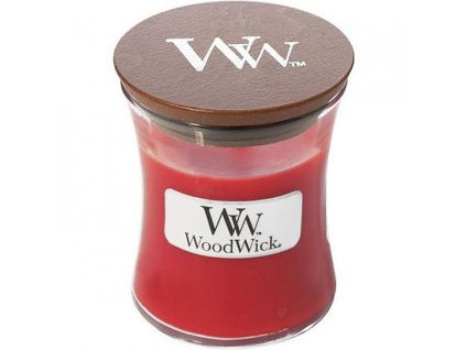 Malá vonná svíčka Woodwick, Crimson Berries