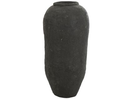 Černá váza J-line Mochos 99 cm