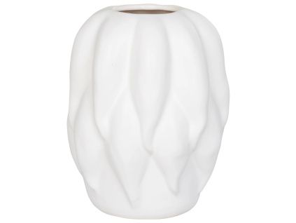 Béžová keramická váza Derbis 19,5 cm