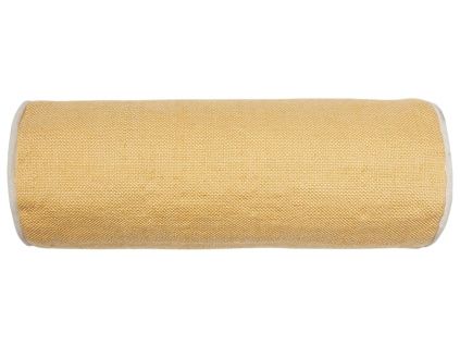 Žlutý povlak na polštář Kave Home Savina 18 x 50 cm