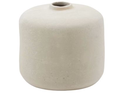 Bílá váza Kave Home Serina 34 cm