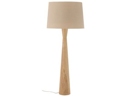 Dřevěná stojací lampa Leonor 130 cm