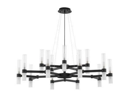 Skleněné závěsné světlo Nova Luce Century 120 cm