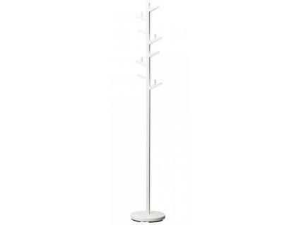 Bílý kovový stojací věšák Yamazaki Branch 176 cm