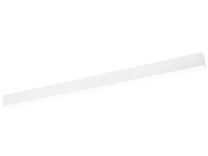 Bílé kovové závěsné LED světlo Nova Luce Linear 120 cm