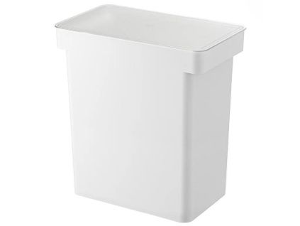 Bílý plastový zásobník krmiva Yamazaki Tower 25 l