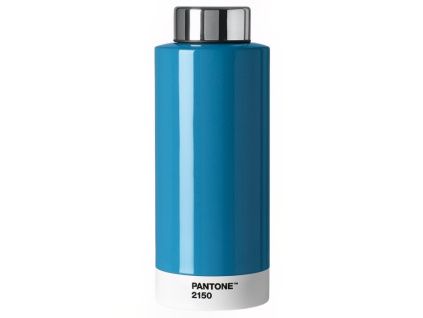 Modrá kovová termoláhev Pantone Blue 2150 530 ml