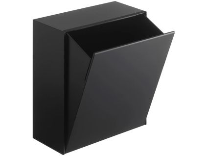 Černý plastový úložný box Yamazaki Film Hook 20 x 17 cm