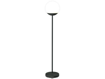 Antracitová venkovní LED lampa Fermob MOOON! 134 cm