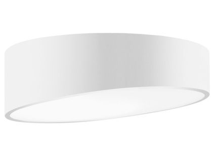 Bílé kovové stropní LED světlo Nova Luce Maggio 50 cm