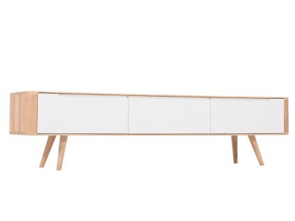 Dubový TV stolek Ena 180 x 42 cm