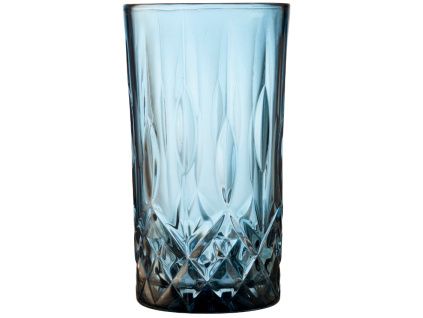 Set čtyř modrých sklenic Sorrento 380 ml