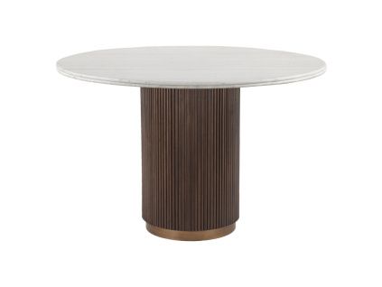 Mramorový jídelní stůl Mayfield 120 cm
