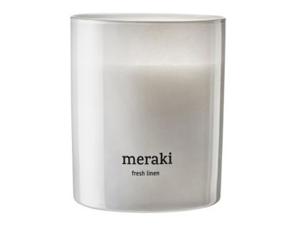 Sójová vonná svíčka Meraki Fresh Linen 200 g