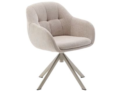 Béžová otočná židle Kave Home Dorina