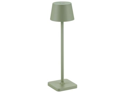 Zelená kovová nabíjecí stolní LED lampa Nova Luce Deck