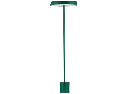 Zelená kovová stojací LED lampa Nova Luce Vetro 136 cm