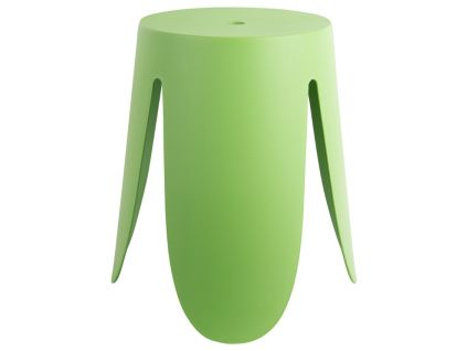 Zelená plastová stolička Ravis 45 cm