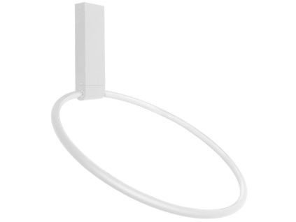 Bílé kovové stropní LED světlo Nova Luce Garve 40 cm