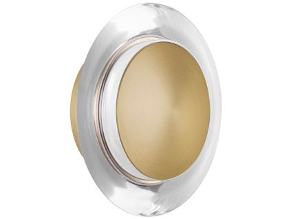 Zlaté kovové nástěnné LED světlo Nova Luce Airida