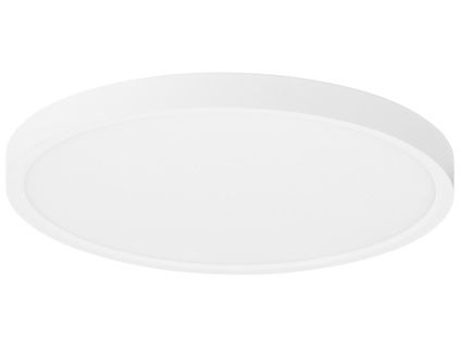 Bílé plastové stropní LED světlo Nova Luce Dixie 30 cm