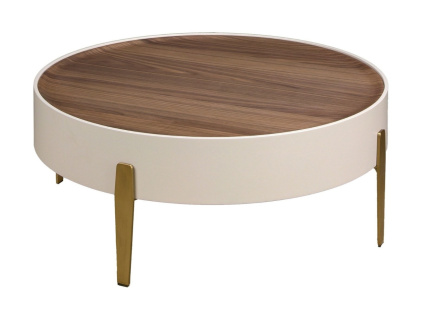 Ořechový konferenční stolek No. 2151, 92 cm