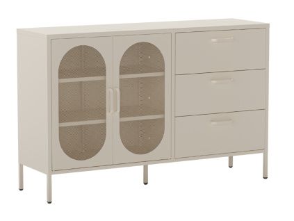 Kovová komoda Diora 140 x 40 cm