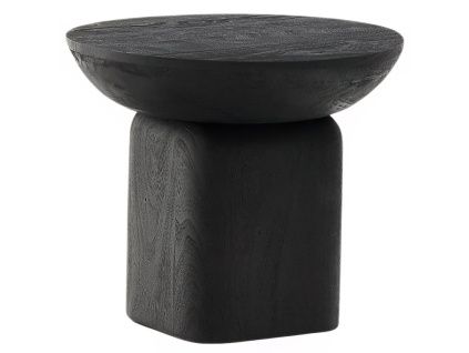 Dřevěný odkládací stolek Ovak 50 cm