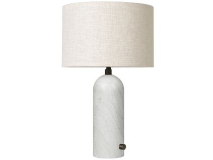 Mramorová stolní lampa Gravity 65 cm