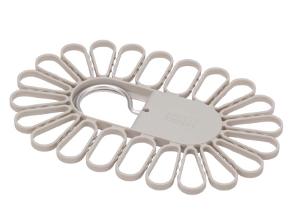 Béžový plastový sušák drobného prádla Petal 26 cm
