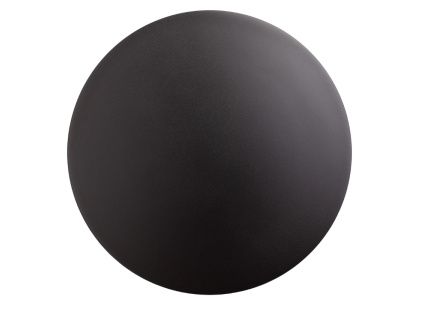 Černé kovové venkovní nástěnné LED světlo Cooper 24 cm